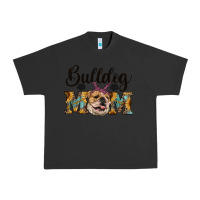 Pigment Black western bulldog mom Urban Heavy Tee - RanaPortraitStore