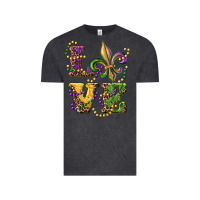 Vintage Black love fleur de lis Vintage Tee - RanaPortraitStore