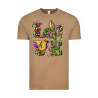Vintage Coffee love fleur de lis Vintage Tee - RanaPortraitStore