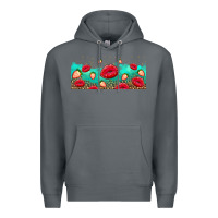 Rock lips and strawberries Premium Hoodie - AdoDesignShop