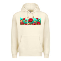 Sandshell lips and strawberries Premium Hoodie - AdoDesignShop