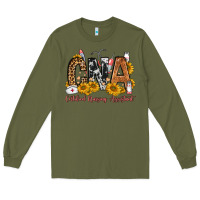 Army Green cna certified nursing assistant Long Sleeve Tee - FaDigitalArtStudio