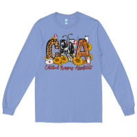 Colony Blue cna certified nursing assistant Long Sleeve Tee - FaDigitalArtStudio