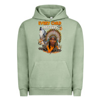 Pigment Oil Green every child matters child and wolf Urban Hoodie - BarkalooDesign