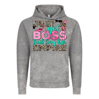 Cloud Rock just a girl boss building her empire Vintage Hoodie - texasbilliewilder