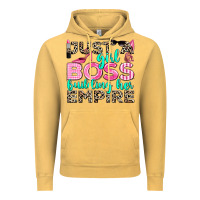 Vintage Mustard just a girl boss building her empire Vintage Hoodie - texasbilliewilder