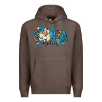 Coffee Santa Baby Christmas Premium Hoodie - MaliasSmallBusiness