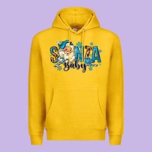 Santa Baby Christmas Premium Hoodie Designed By Maliassmallbusiness