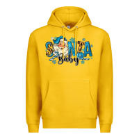 Lemon Santa Baby Christmas Premium Hoodie - MaliasSmallBusiness