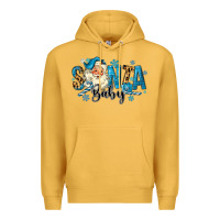 Mustard Santa Baby Christmas Premium Hoodie - MaliasSmallBusiness