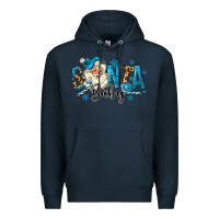 Navy Santa Baby Christmas Premium Hoodie - MaliasSmallBusiness