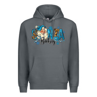 Rock Santa Baby Christmas Premium Hoodie - MaliasSmallBusiness