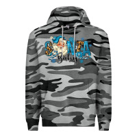 Slate Camo Santa Baby Christmas Premium Hoodie - MaliasSmallBusiness