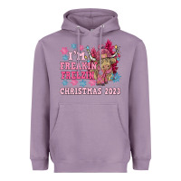 Lavender i'm freakin freezin christmas 2023 Heavyweight Hoodie - NancyCooperArtShop