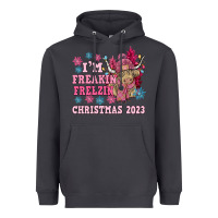 I'm Freakin Freezin Christmas 2023 Heavyweight Hoodie | Teevron