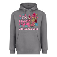 Storm i'm freakin freezin christmas 2023 Heavyweight Hoodie - NancyCooperArtShop