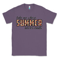 Lavender take me where summer never ends Classic Tee - CowhideDigitalArt