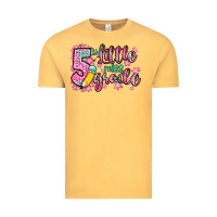 Vintage Mustard little miss 5th grade Vintage Tee - Zillion Design Studio