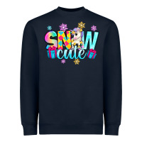 Navy snow cute witc unicorn Heavyweight Sweatshirt - Zillion Design Studio