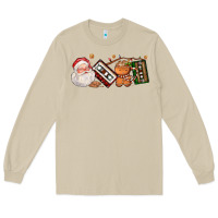 Mushroom coffee cup santa cassette cookie Long Sleeve Tee - FaDigitalArtStudio