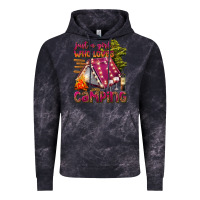 Cloud Black just a girl who loves camping Vintage Hoodie - texasbilliewilder