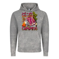 Just A Girl Who Loves Camping Vintage Hoodie | Teevron