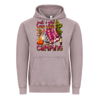 Vintage Zinc just a girl who loves camping Vintage Hoodie - texasbilliewilder