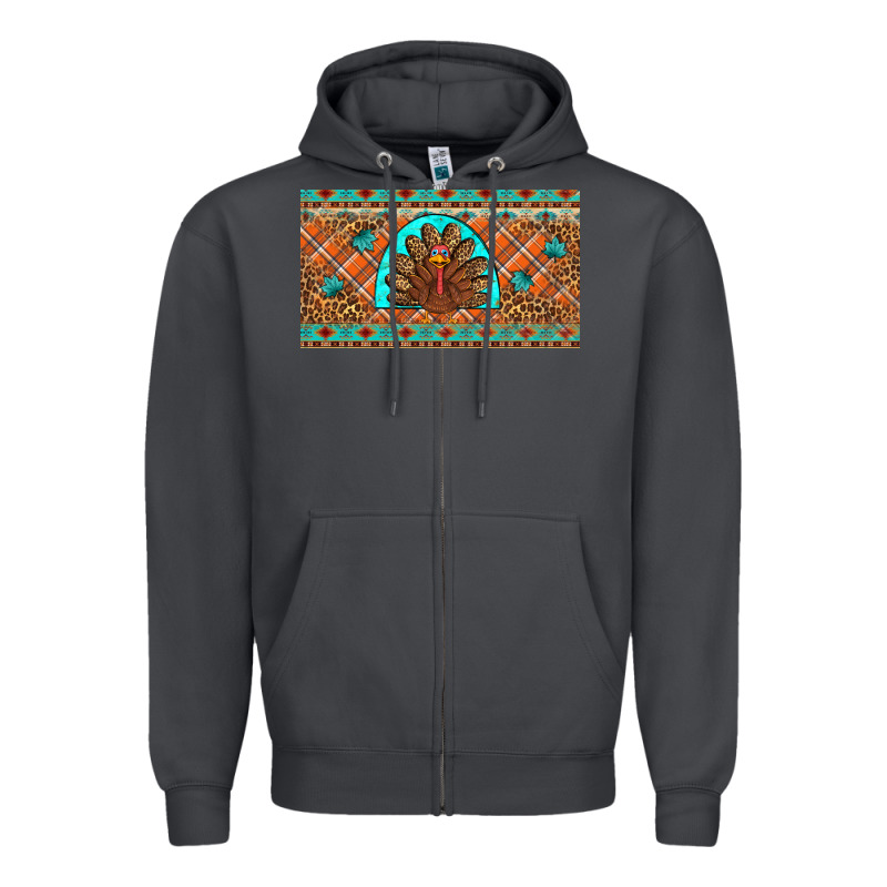 Thanksgiving Turkey Zipper Hoodie by Artiststas | Teevron