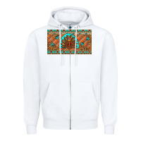 White Thanksgiving Turkey Zipper Hoodie - Artiststas