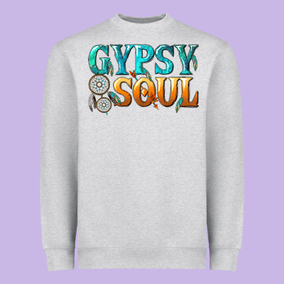 Gypsy Soul Heavyweight Sweatshirt Designed By Texasbilliewilder