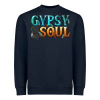Navy gypsy soul Heavyweight Sweatshirt - texasbilliewilder