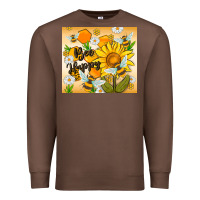 Chestnut bee happy Premium Sweatshirt - MaliasSmallBusiness