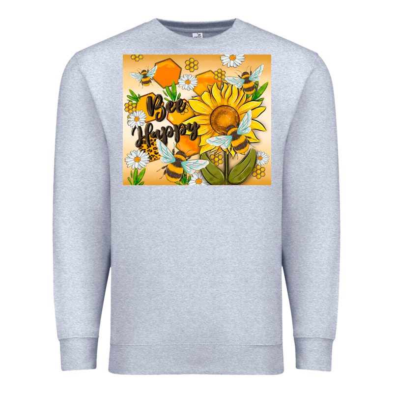 Bee Happy Premium Sweatshirt by MaliasSmallBusiness | Teevron