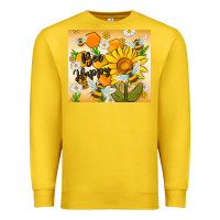 Lemon bee happy Premium Sweatshirt - MaliasSmallBusiness