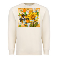 Sandshell bee happy Premium Sweatshirt - MaliasSmallBusiness