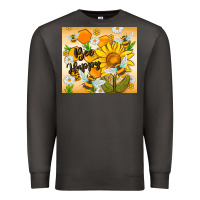 Smoke bee happy Premium Sweatshirt - MaliasSmallBusiness