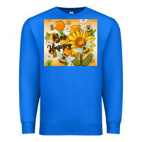True Royal bee happy Premium Sweatshirt - MaliasSmallBusiness