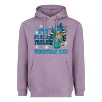 Lavender i'm freakin freezin christmas 2023 Heavyweight Hoodie - NancyCooperArtShop