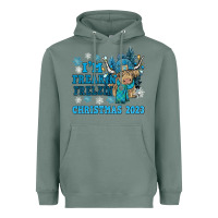 Sage i'm freakin freezin christmas 2023 Heavyweight Hoodie - NancyCooperArtShop