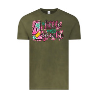 Vintage Olive little miss 4th grade Vintage Tee - Zillion Design Studio