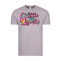Vintage Zinc little miss 4th grade Vintage Tee - Zillion Design Studio