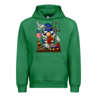 Emerald judge  gnome Urban Hoodie - BarkalooDesign