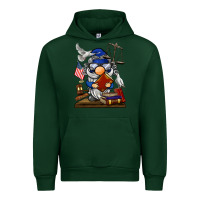 Foreset Green judge  gnome Urban Hoodie - BarkalooDesign