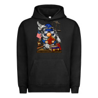 Pigment Black judge  gnome Urban Hoodie - BarkalooDesign