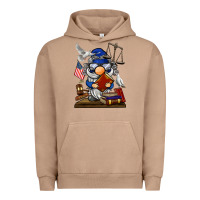 Pigment Burro judge  gnome Urban Hoodie - BarkalooDesign