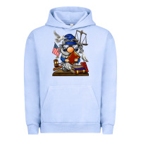 Pigment Grape Ice judge  gnome Urban Hoodie - BarkalooDesign