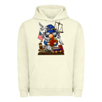 Pigment Pistachio judge  gnome Urban Hoodie - BarkalooDesign