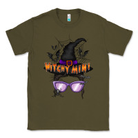 Army Green witchy mini Classic Tee - RacoonDesign