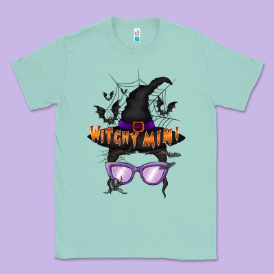 Witchy Mini Classic Tee Designed By Racoondesign