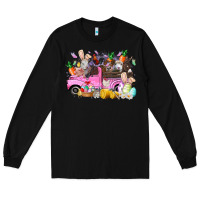 Black easter day farm animals truck Long Sleeve Tee - RacoonDesign